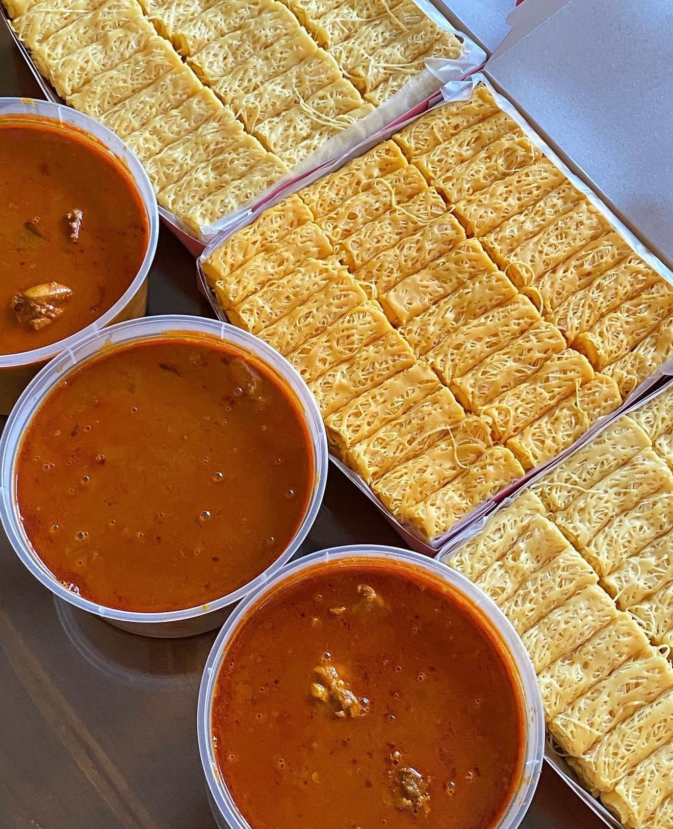 (PREORDER) ROTI JALA KUAH KARI AYAM